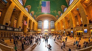 Walking Tour of Grand Central Terminal — New York City 【4K】🇺🇸 [upl. by Sielen703]