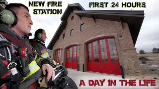 First 24 Hours in a New Fire Station  A Day in the Life [upl. by Gnaig]