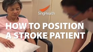 How To Position A Stroke Patient [upl. by Niltak]