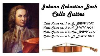 Johann Sebastian Bach  Cello suites in 432 Hz great for reading or studying [upl. by Howes140]